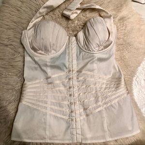 Marciano – White Corset Top